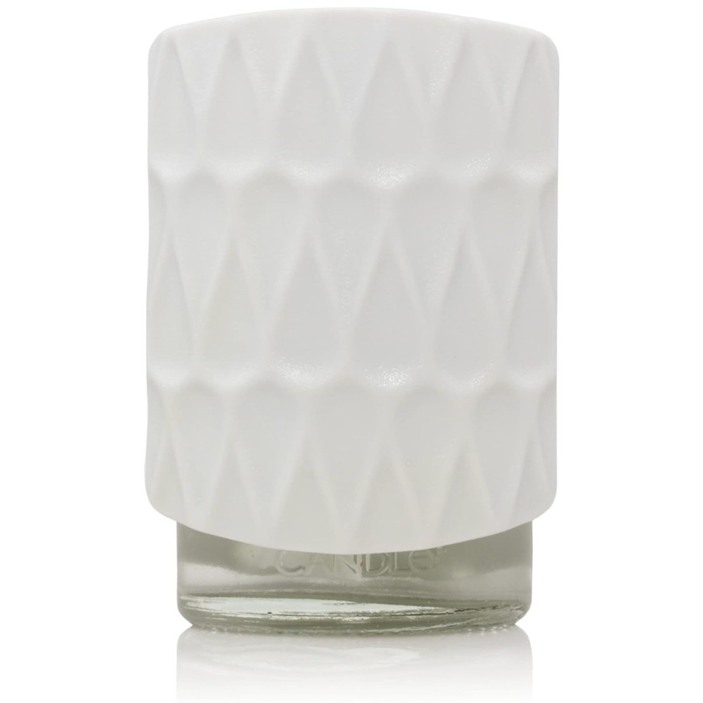 Yankee Candle ScentPlug Diffuser Home White NWT Geometric Textured Plug-In